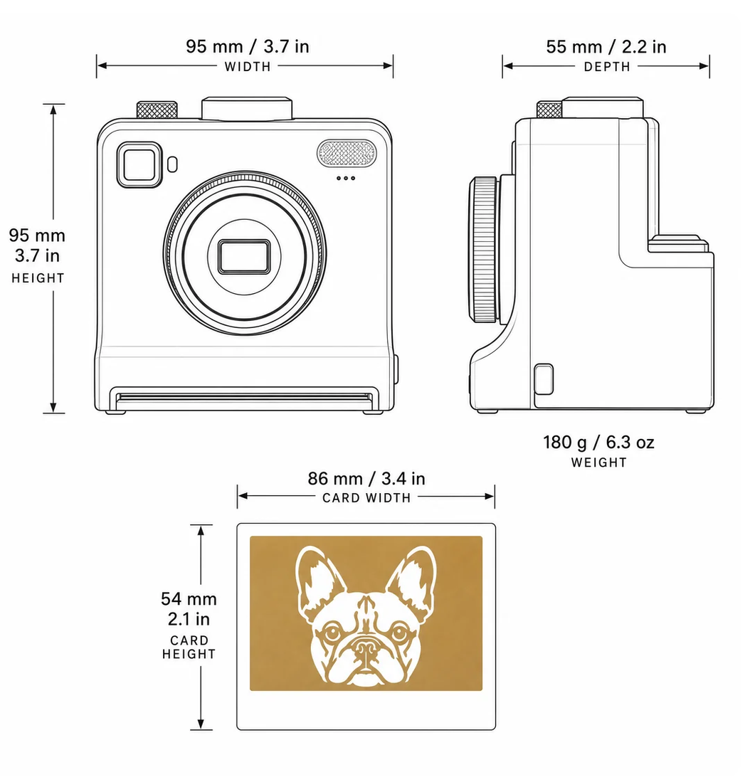 DailyBrew Coffee Photo Printer + 4 Stencil Set